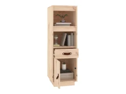 Aparador alto 34x40x108,5 cm Madera maciza de pino