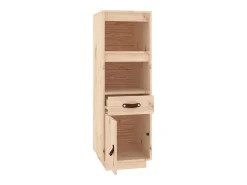 Aparador alto 34x40x108,5 cm Madera maciza de pino