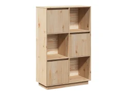 Aparador alto 74x35x117 cm Madera maciza de pino