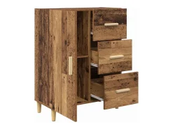 Aparador antiguo de madera 34 x 69,5 x 90 cm Madera de ingeniería
