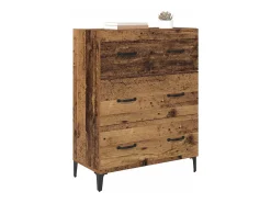 Aparador antiguo de madera 34 x 69,5 x 90 cm Madera de ingeniería