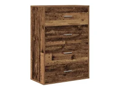 Aparador antiguo de madera 60 x 31 x 84 cm Tablero de partículas