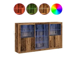 Aparador antiguo de madera 181,5 x 37 x 100 cm Madera de ingeniería