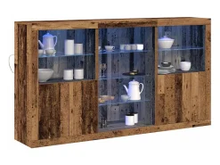 Aparador antiguo de madera 181,5 x 37 x 100 cm Madera de ingeniería
