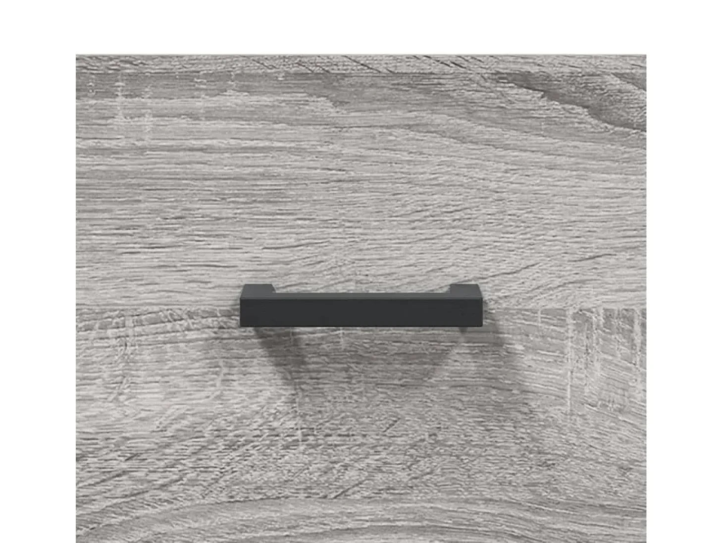 Aparador aparador cómoda armario mueble organizador cocina salón salón alto Sonoma 69,5 x 31 x 115 cm madera contrachapada gris 02_0035407