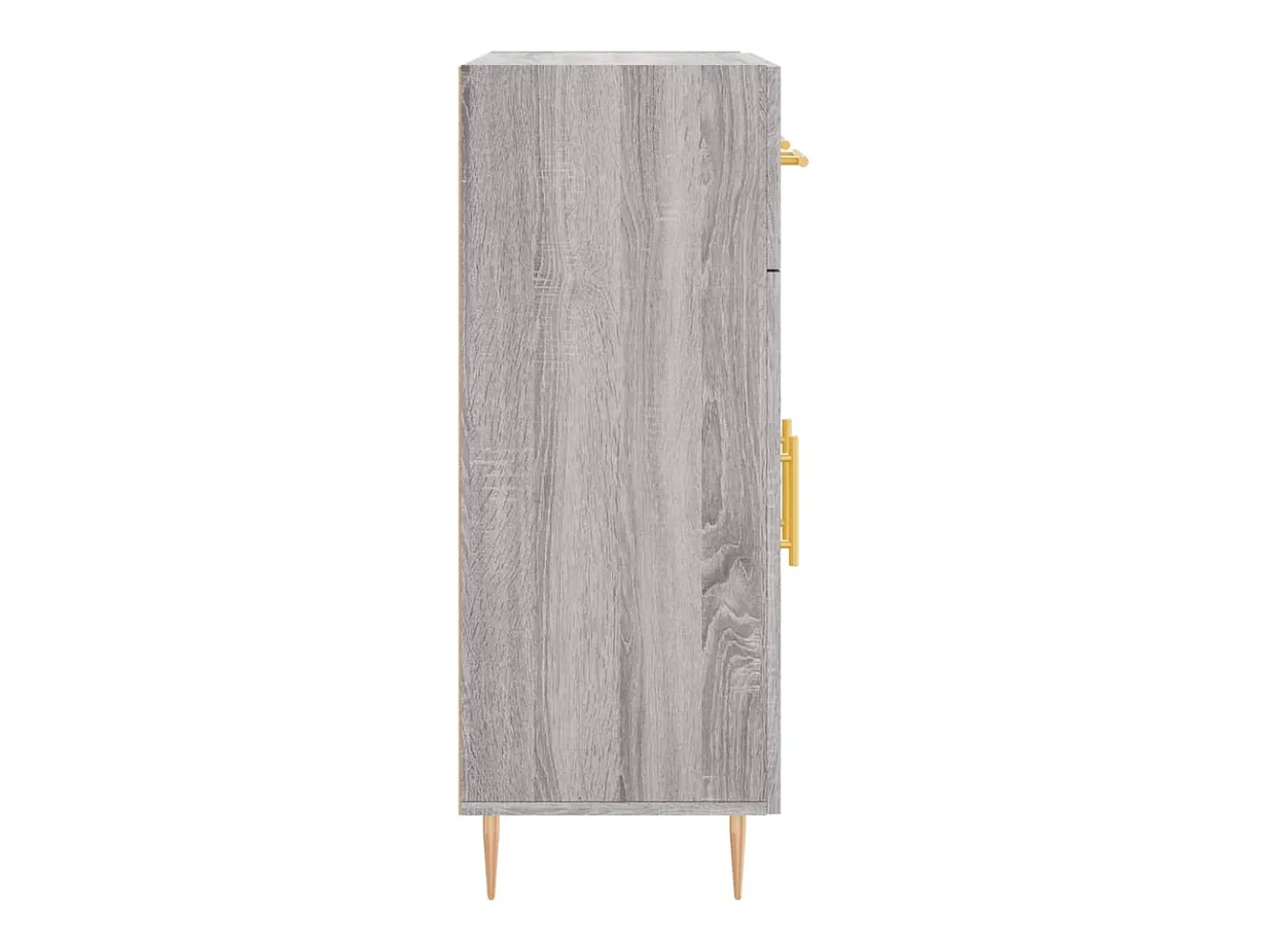 Aparador aparador cómoda armario mueble organizador cocina salón salón Sonoma 69,5 x 34 x 90 cm madera contrachapada gris 02_0036495