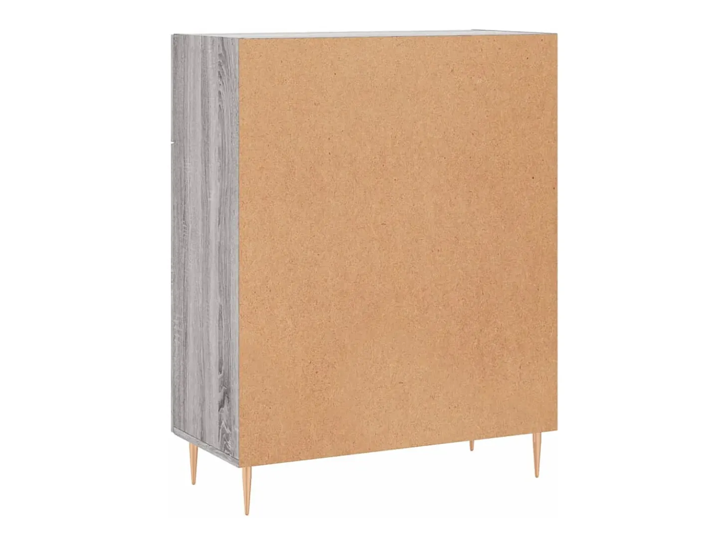 Aparador aparador cómoda armario mueble organizador cocina salón salón Sonoma 69,5 x 34 x 90 cm madera contrachapada gris 02_0036495