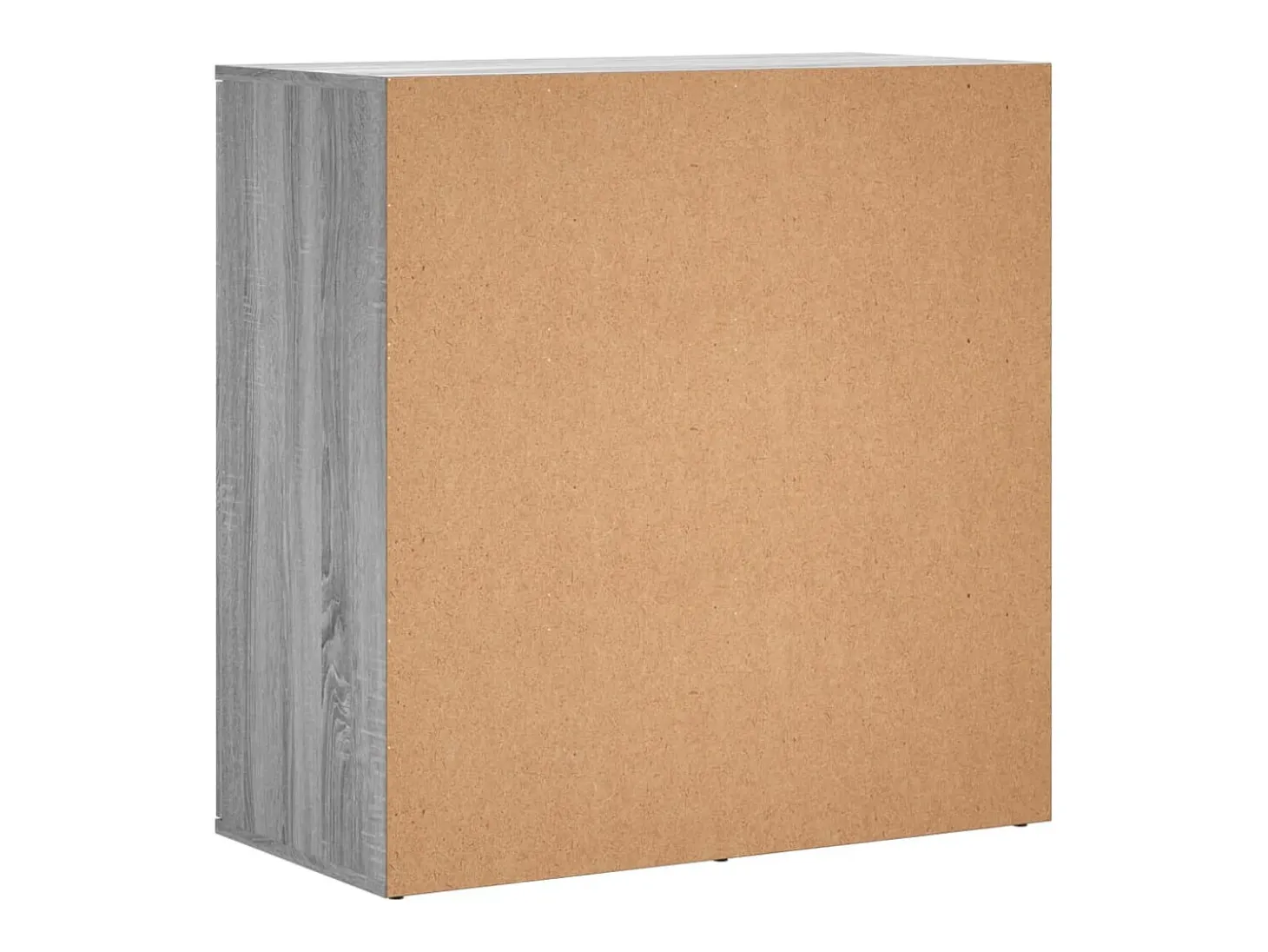 Aparador aparador cómoda armario unidad de almacenamiento organizador cocina salón salón Sonoma 79 x 38 x 80 cm madera contrachapada gris 02_0036527