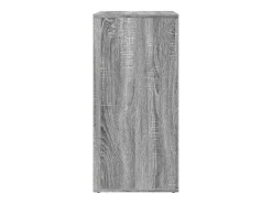 Aparador aparador cómoda armario unidad de almacenamiento organizador cocina salón salón Sonoma 79 x 38 x 80 cm madera contrachapada gris 02_0036527