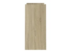 Aparador aparador cómoda armario unidad de almacenamiento organizador cocina salón salón Sonoma 73,5 x 35 x 75 cm madera contrachapada marrón 02_0031709