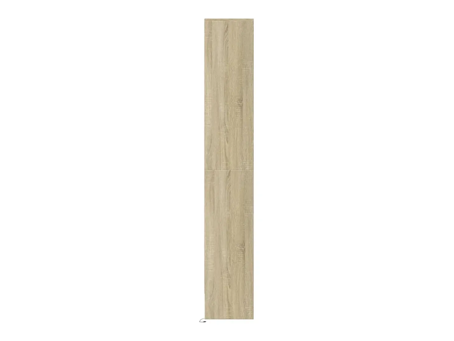 Aparador aparador cómoda armario mueble organizador cocina salón salón alto LED sonoma 69 x 32,5 x 200 cm madera contrachapada marrón 02_0034744
