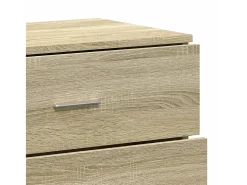 Aparador aparador cómoda armario mueble organizador cocina salón salón Sonoma 60 x 39 x 80 cm madera contrachapada marrón 02_0031618