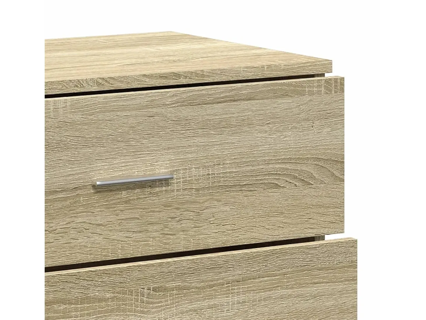 Aparador aparador cómoda armario mueble organizador cocina salón salón Sonoma 60 x 39 x 80 cm madera contrachapada marrón 02_0031618