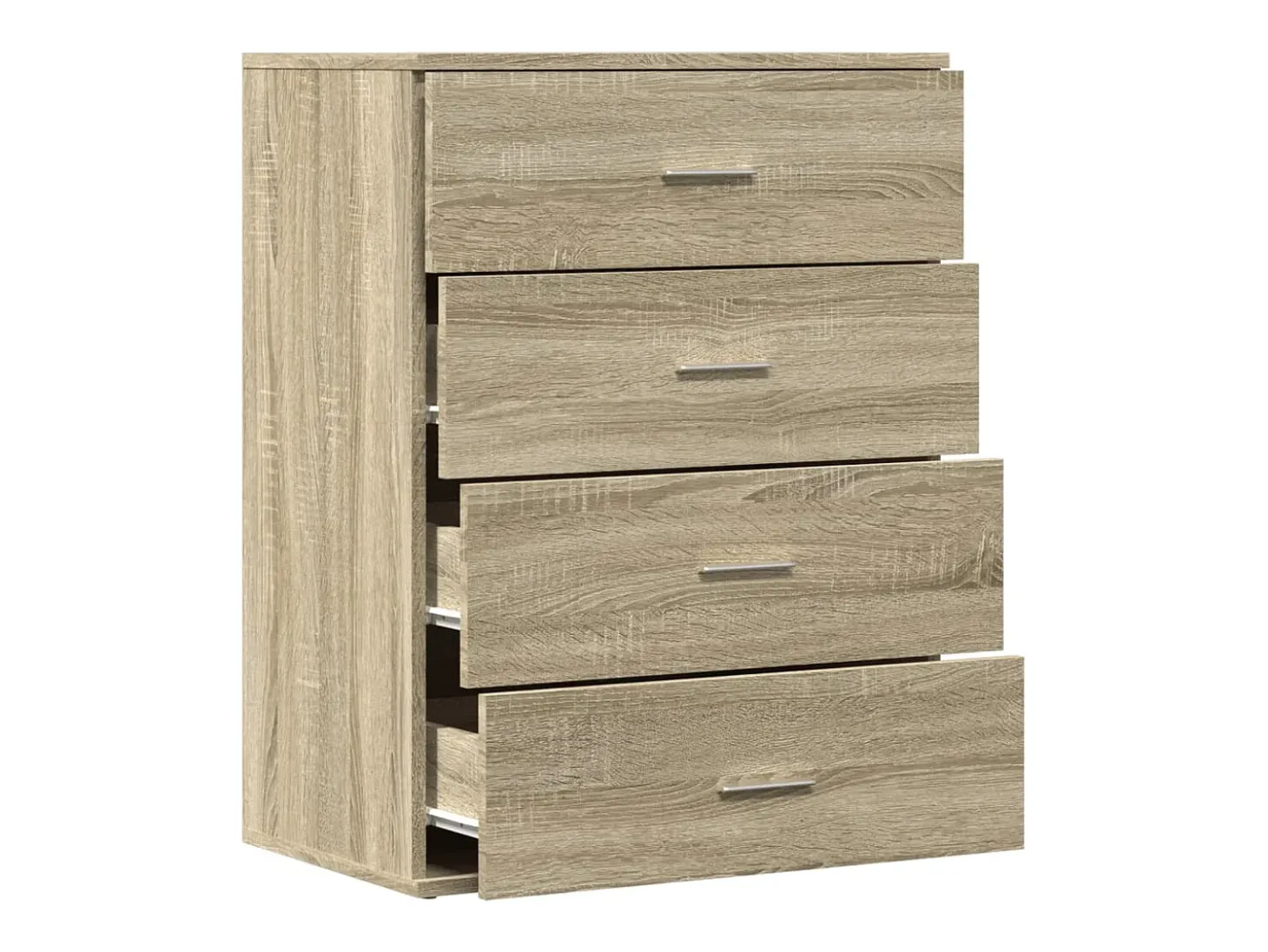 Aparador aparador cómoda armario mueble organizador cocina salón salón Sonoma 60 x 39 x 80 cm madera contrachapada marrón 02_0031618