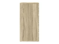 Aparador aparador cómoda armario mueble organizador cocina salón salón Sonoma 60 x 39 x 80 cm madera contrachapada marrón 02_0031618