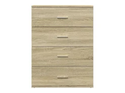 Aparador aparador cómoda armario mueble organizador cocina salón salón Sonoma 60 x 39 x 80 cm madera contrachapada marrón 02_0031618