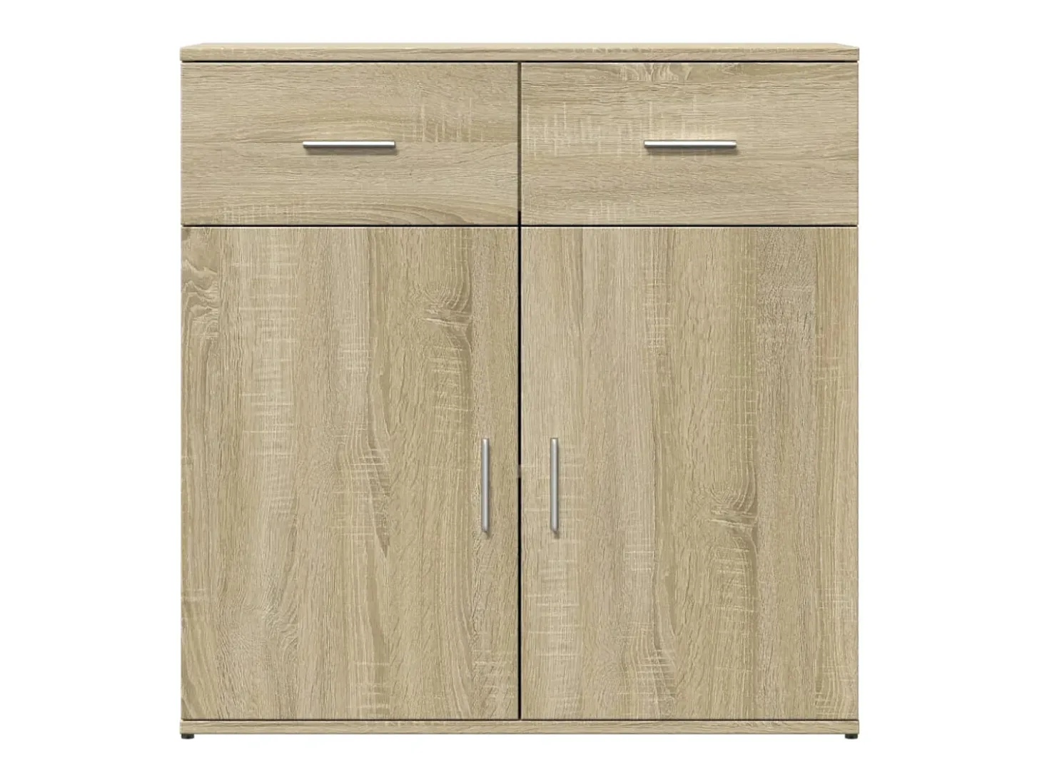 Aparador aparador cómoda mueble almacenaje organizador cocina salón salón Sonoma 79 x 38 x 80 cm madera contrachapada marrón 02_0031712