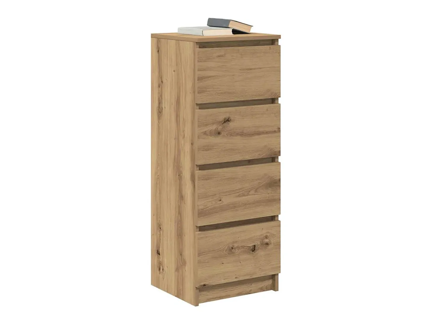 Aparador Artisan Roble 37,5x35x99 cm Madera de ingeniería