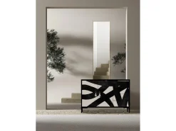 Aparador bajo 2 puertas 4 cajones mdf estampado