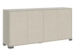 Aparador bajo 4 puertas 172x40x83 cm Lumina cachemira