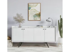 Aparador Bergen Blanco 150x40x75 cm