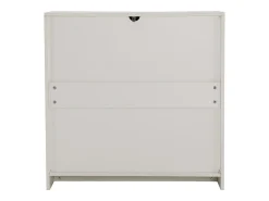 Aparador blanco con 2 puertas - Estilo sencillo 80x40x80cm