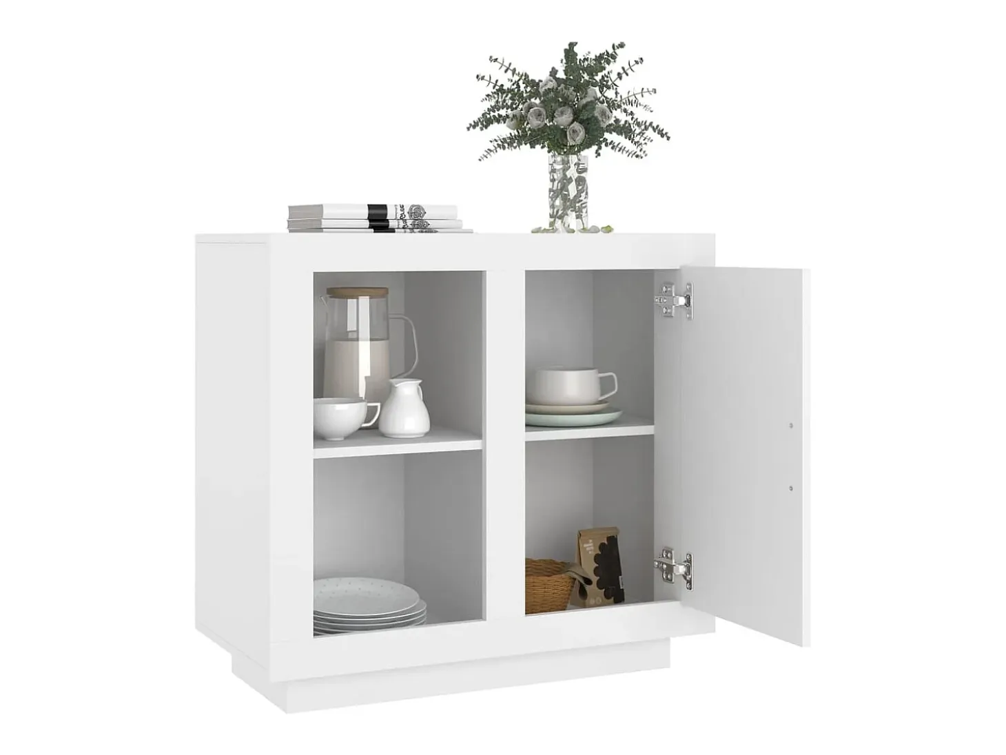 Aparador blanco 80x40x75 cm