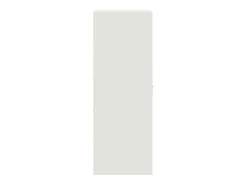 Aparador blanco 34,5x39x107 cm acero