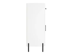 Aparador blanco 69,5x34x90 cm madera de ingeniería