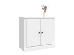 Aparador blanco 70x35,5x67,5 cm madera de ingeniería