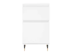 Aparador blanco 40x35x70 cm madera de ingeniería