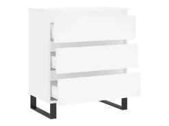 Aparador Blanco 60x35x70 cm Madera de Ingeniería