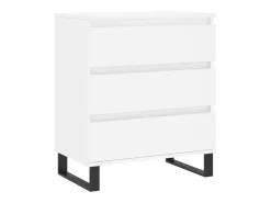 Aparador Blanco 60x35x70 cm Madera de Ingeniería