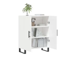 Aparador blanco 69,5x34x90 cm madera de ingeniería