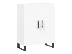 Aparador blanco 69,5x34x90 cm madera de ingeniería