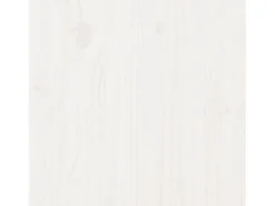 Aparador Blanco 60x36x84 cm Madera Maciza de Pino