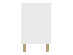 Aparador blanco 100x36x60 cm madera de ingeniería