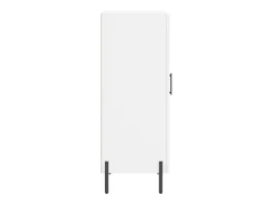 Aparador blanco 34,5x34x90 cm madera de ingeniería