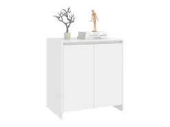 Aparador blanco 70x41x75 cm Madera de ingeniería