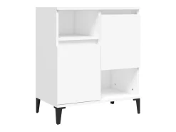 Aparador Blanco 60x35x70 cm Madera de Ingeniería