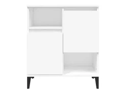 Aparador Blanco 60x35x70 cm Madera de Ingeniería