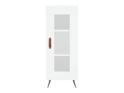 Aparador blanco 34,5x34x90 cm madera de ingeniería