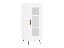 Aparador blanco 34,5x34x90 cm madera de ingeniería
