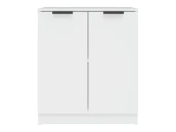 Aparador Blanco 60x30x70 cm Madera de Ingeniería