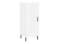 Aparador blanco 34,5x34x90 cm madera de ingeniería