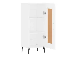 Aparador blanco 34,5x34x90 cm madera de ingeniería