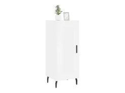 Aparador blanco 34,5x34x90 cm madera de ingeniería