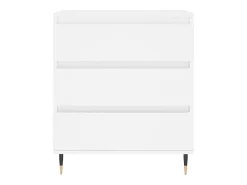 Aparador Blanco 60x35x70 cm Madera de Ingeniería