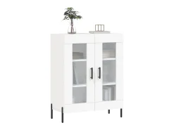 Aparador blanco 69,5x34x90 cm madera de ingeniería