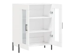 Aparador blanco 69,5x34x90 cm madera de ingeniería